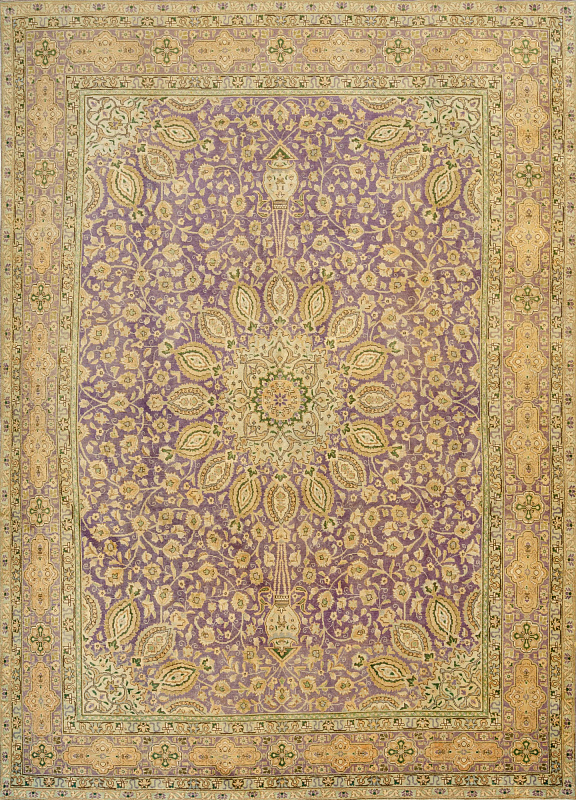 Иранский ковёр из шерсти (07-944/413x302)