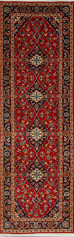 Иранский ковёр из шерсти (00-997/316x100)
