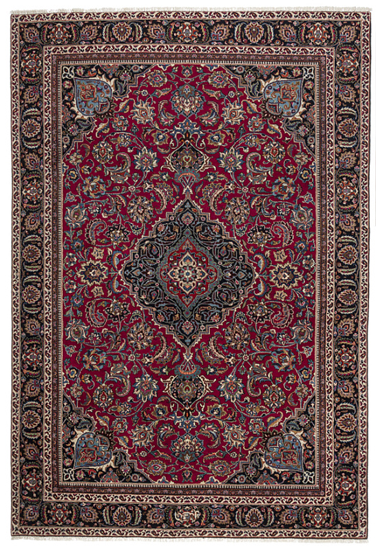 Иранский ковёр из шерсти (00-957/357x222)