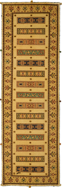 Иранский ковёр из шерсти (00-R780482/236x76)