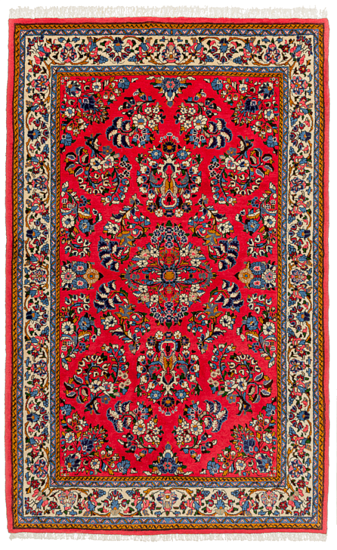 Иранский ковёр из шерсти (00-711/230x133)