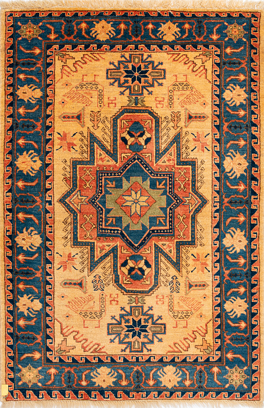 Иранский ковёр из шерсти (15-30213 /143x97)