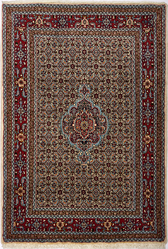Иранский ковёр из шерсти (P1342 2013K/141x97)
