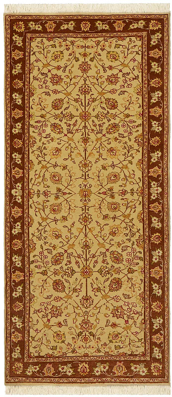 Иранский ковёр из шерсти (07-444/203x90)