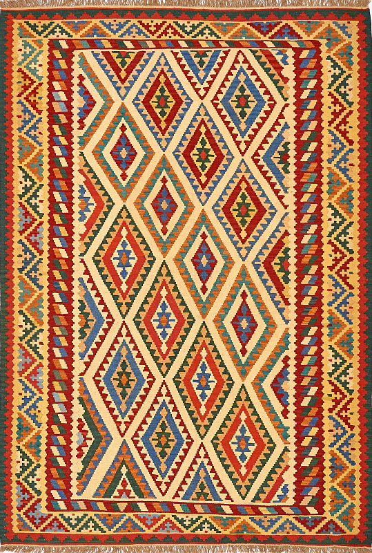 Иранский ковёр из шерсти  (17-01275049916/300x208) 