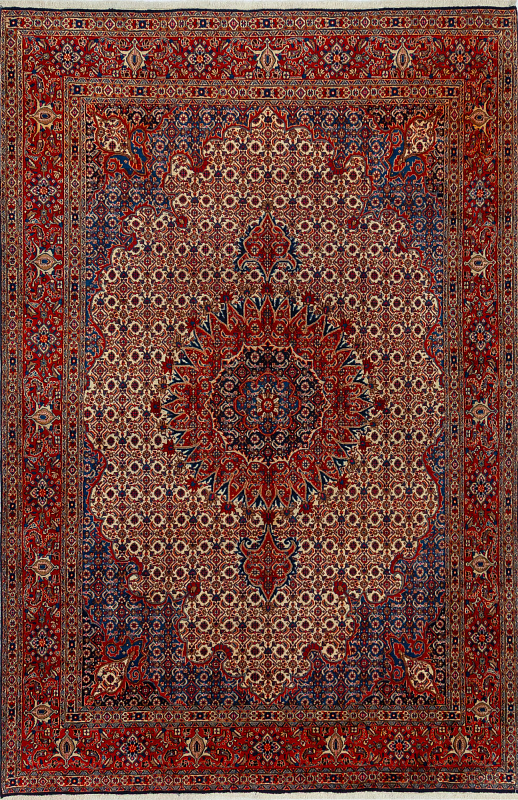 Иранский ковёр из шерсти (00-731/332x223)