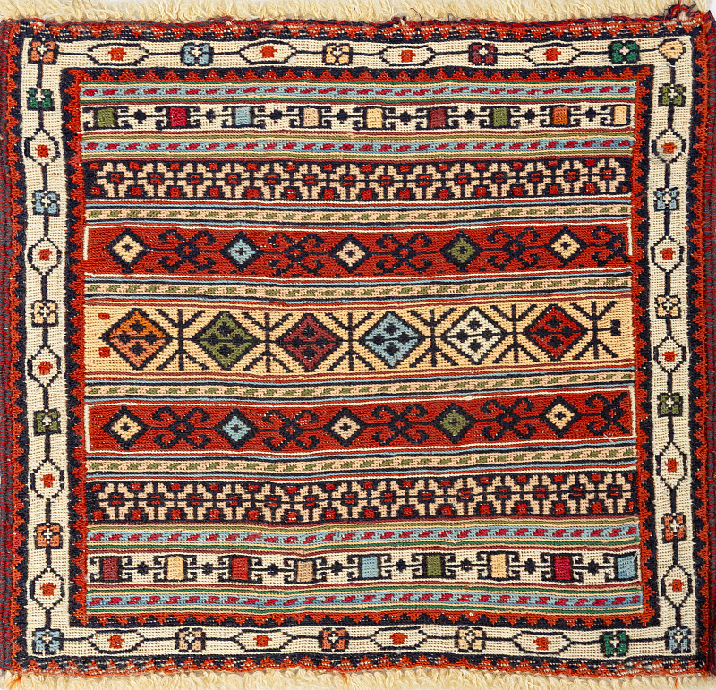 Иранский ковёр из шерсти (15-22413/48X43)