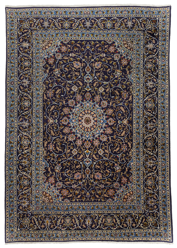 Иранский ковёр из шерсти (00-451/335x242)