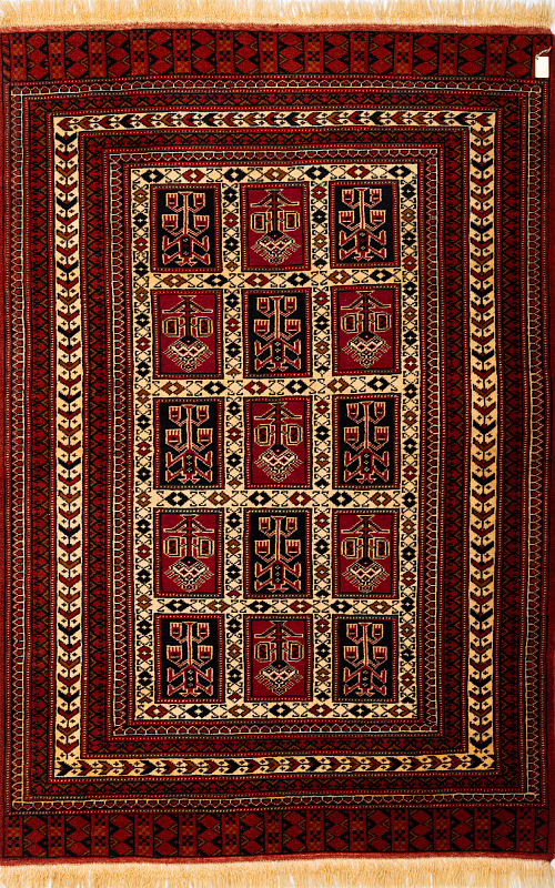 Иранский ковёр из шерсти  (13-48013/160x105)