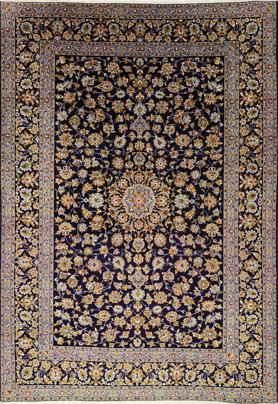 Иранский ковёр из шерсти (00-1104/380x265) 