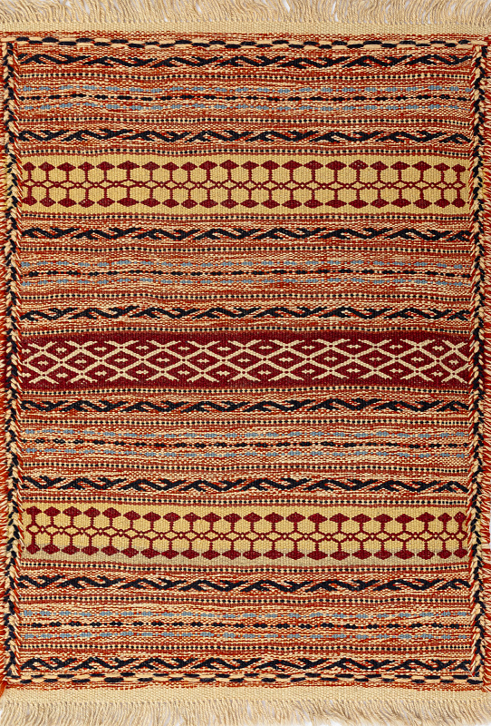 Иранский ковёр из шерсти  (17-0051516/85x62)