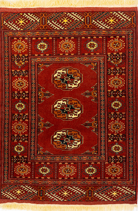 Иранский ковёр из шерсти (13-201/120x80)