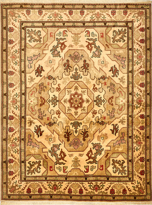 Иранский ковёр из шерсти (06-161/319x245)