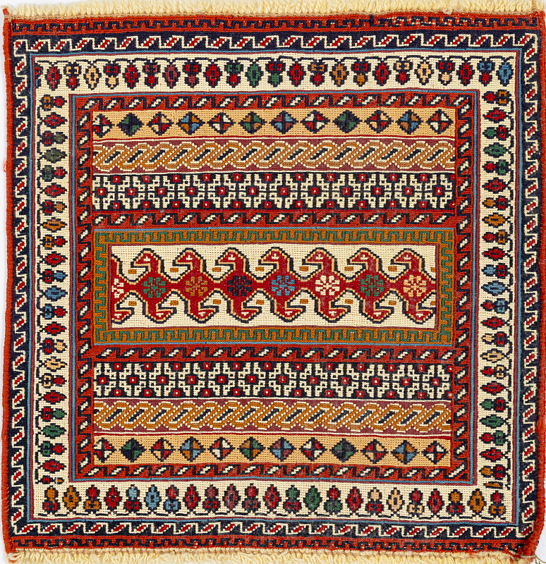 Иранский ковёр из шерсти (15-22513/40x40)