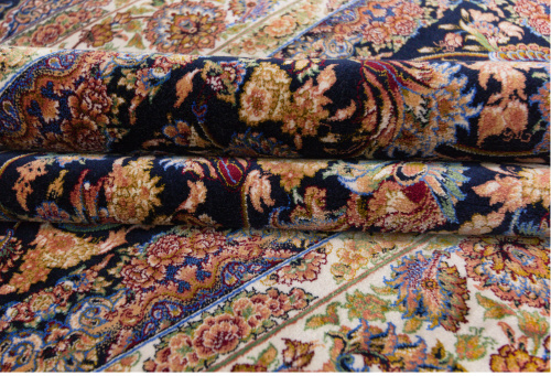 Ковер  (QUM 617 /Navy/390x290) фото 3
