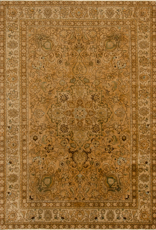 Иранский ковёр из шерсти (07-954 /293x202)