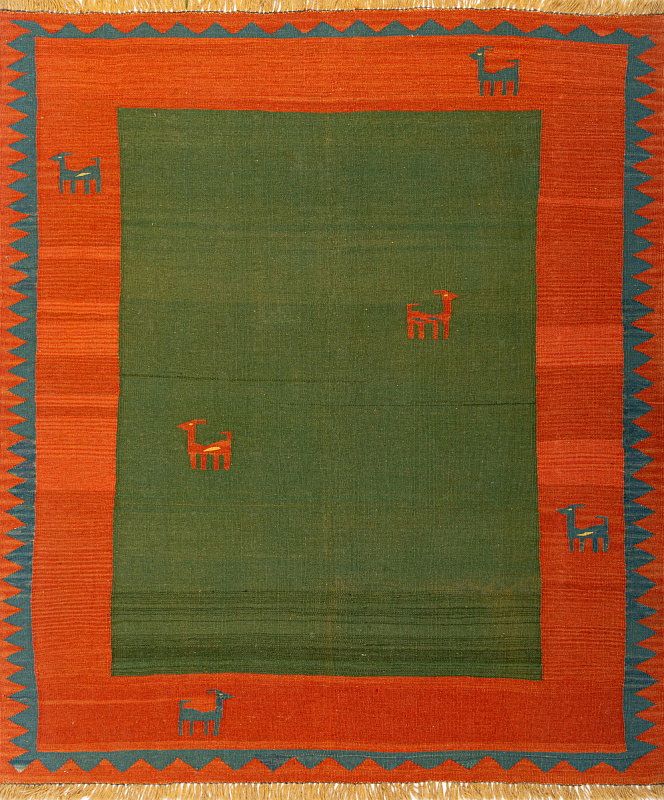 Иранский ковёр из шерсти  (17-01272053316/175x151)