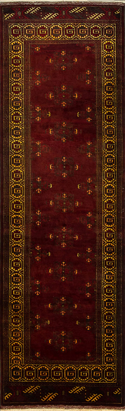 Иранский ковёр из шерсти (13-74/350x100)
