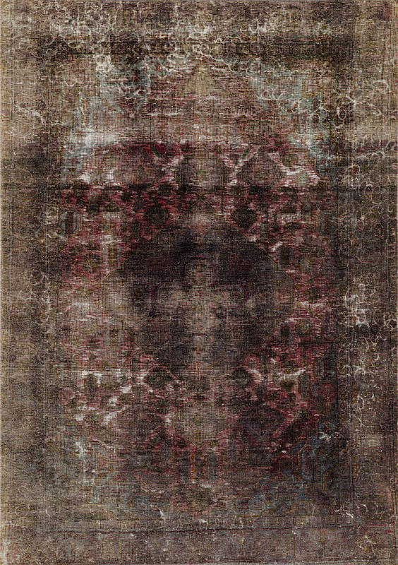 Иранский ковёр из шерсти (17-40031/266x187)
