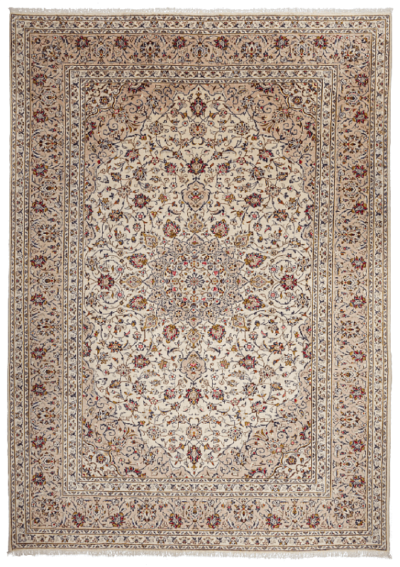Иранский ковёр из шерсти (00-1152/345x243)