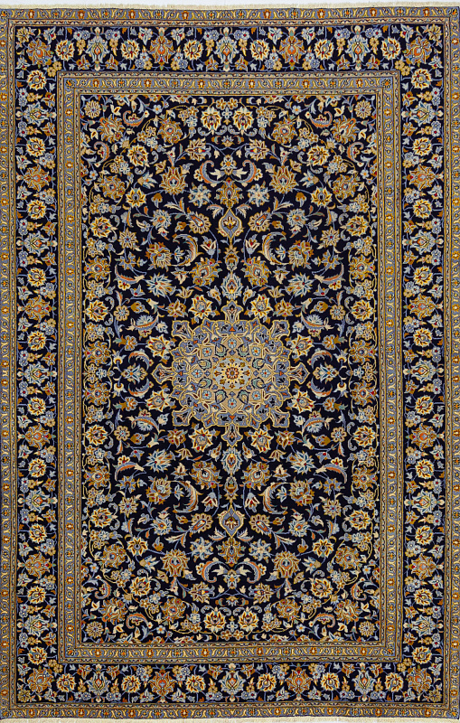 Иранский ковёр из шерсти (00-1105/355x230)