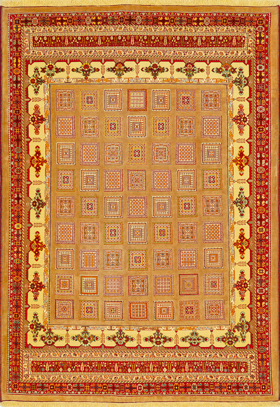 Иранский ковёр из шерсти (13-59413/298х212)