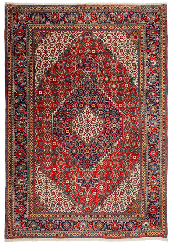 Иранский ковёр из шерсти (00-961/350x250)