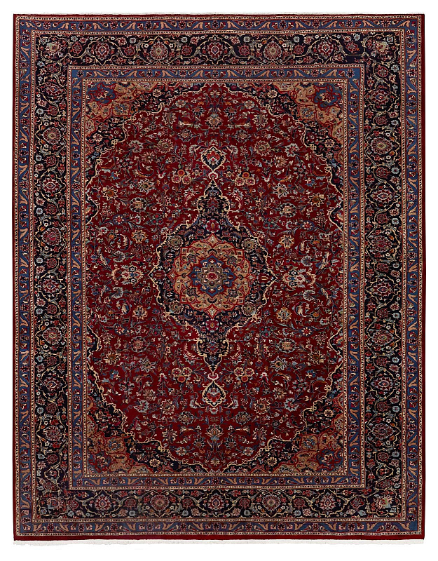 Иранский ковёр из шерсти (13-165/390x298)