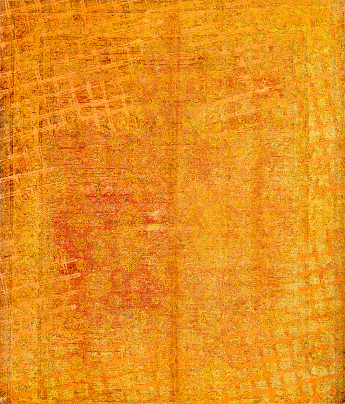 Иранский ковёр из шерсти  (17-01307006417/396x337) 